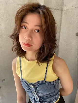 カラー shiomi H所属・村垣 ひよりのヘアスタイル