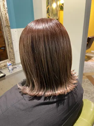 ミディアム カラー 美容室moon所属・韓国スタイル🇰🇷 annaのヘアスタイル