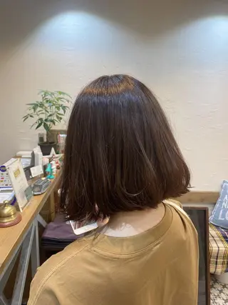 ミディアム カラー 韓国ヘア☁️ mitsukiのヘアスタイル