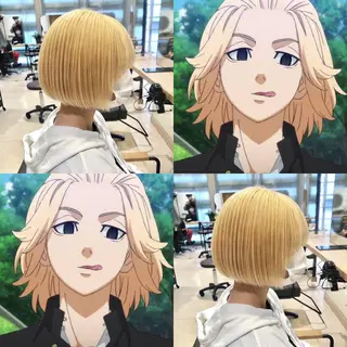 カラー 推しカラー✨ オタク美容師ユウカのヘアスタイル