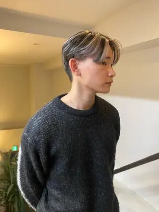 ショート パーマ メンズ 松下 友希 【fifth】のヘアスタイル