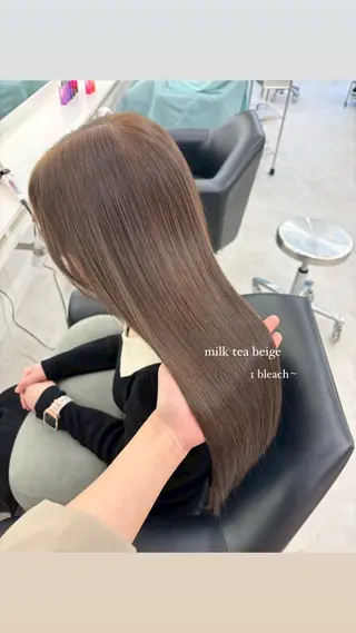 ロング Parve Mix/ 平 奈果🎀のヘアスタイル