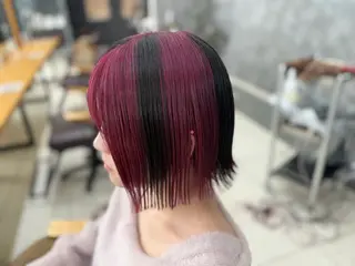 ミディアム カラー ⭐️さき⭐️ カラー/エクステのヘアスタイル