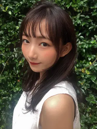 ミディアム カラー 完全美髪特化 髪質改善/島　悠輔のヘアスタイル