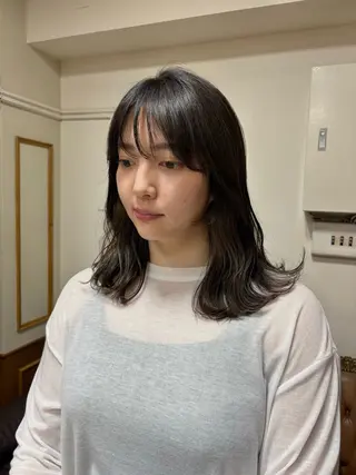 ミディアム カラー takada kohのヘアスタイル