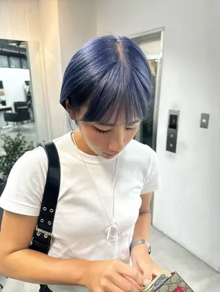 ショート カラー Rico / bob/グレージュのヘアスタイル