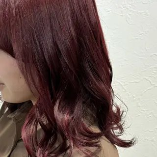 ミディアム カラー 髪質改善ストレート /暖色カラー🎀🪞のヘアスタイル