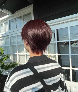 カラー 小田 涼葉のヘアスタイル