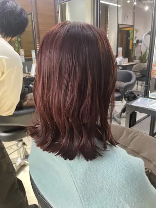 ミディアム カラー 井手 伸哉のヘアスタイル