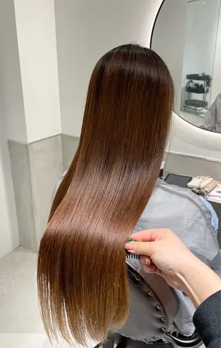 ロング 飯田橋No.1髪質 改善縮毛矯正/ユキナのヘアスタイル