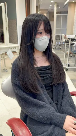 ロング EARTH ケントのヘアスタイル