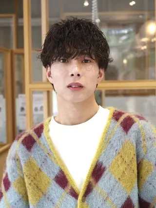 パーマ メンズ メンズパーマのプロ /FERIA蛭田貴弘のヘアスタイル