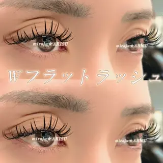 マツエク・マツパ Miraju🩵🐚 ARISU のマツエク・マツパデザイン