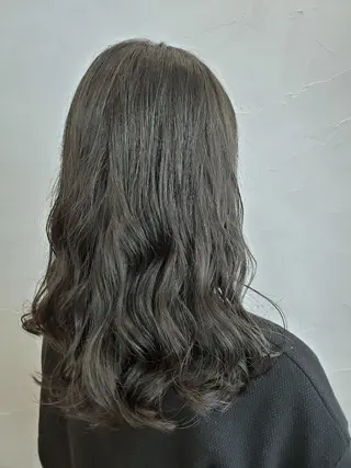 セミロング カラー 【髪質改善/縮毛矯正 】Yosukeのヘアスタイル