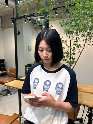 カラー zina karin୨୧˙˳⋆のヘアスタイル