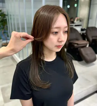 カラー 艶髪/モテカラー/ Runaのヘアスタイル