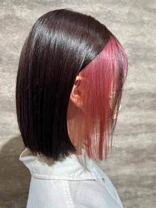 ミディアム カラー 🫟Blanco🫟 Color&Careのヘアスタイル