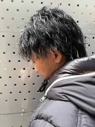 ショート パーマ メンズ mellow men 's MIZUKIのヘアスタイル