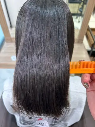 セミロング 華澄🌸カラーモデル 縮毛モデル募集中🌸のヘアスタイル