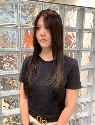 ロング カラー nol所属・nol栄 AYURIのヘアスタイル