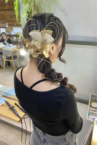 ロング ヘアアレンジ 菊地 紗矢のヘアスタイル