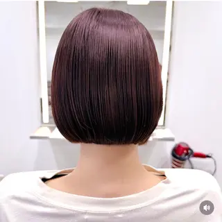 ショート カラー green machida所属・暖色・ベージュ♡ nanoha itoのヘアスタイル