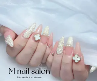 ネイル M🌷nail 長さだし専門店のネイルデザイン