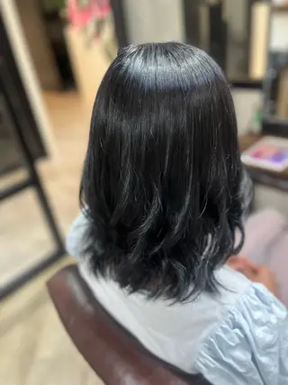 セミロング 🫧ぷる艶カラー🫧 Yuubi🦩のヘアスタイル