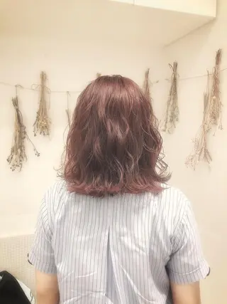 ミディアム カラー はだゆうき @hadadan08のヘアスタイル
