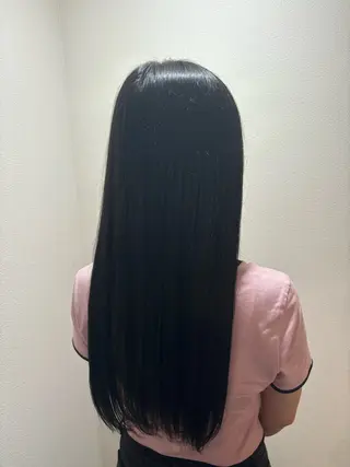 ロング 中田 渚のヘアスタイル