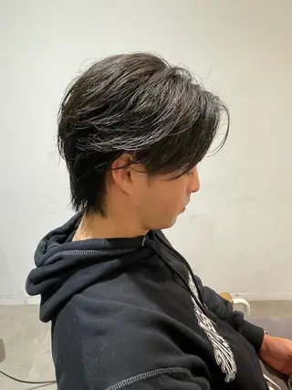 ミディアム 樋口 令惟のヘアスタイル