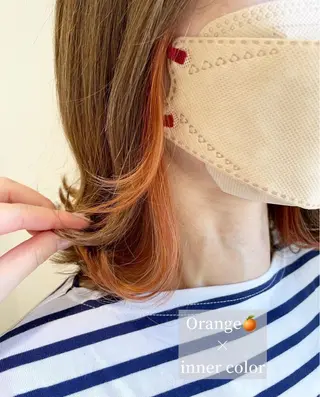 カラー 武内 莉子☆*:.｡のヘアスタイル