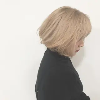 ショート カラー 新井 広之のヘアスタイル
