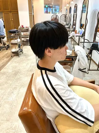 ショート メンズ カット特化型 美容師/栗本のヘアスタイル