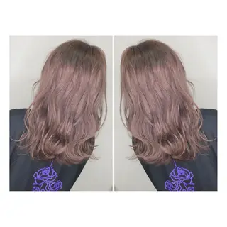 セミロング ヘアアレンジ ange☞ soutaのヘアスタイル