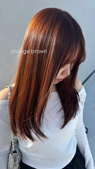 ロング cyan miwaのヘアスタイル