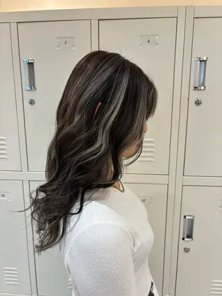 ロング カラー カーリーパーマ/ パーマ/SAKURAのヘアスタイル