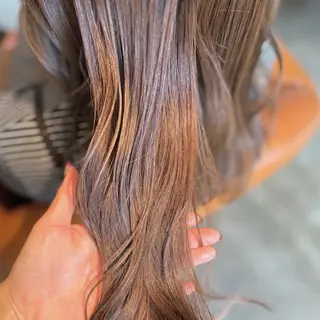 カラー 髪質改善カラー ベージュ🤎YUMEのヘアスタイル