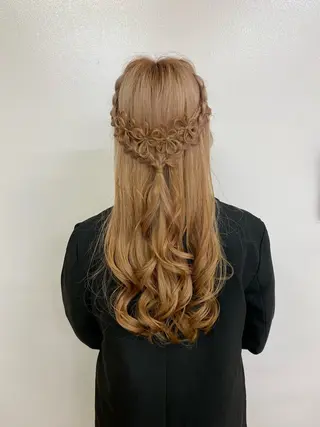 ロング ヘアアレンジ レディースカット/ シュドウヒナタ🐰のヘアスタイル