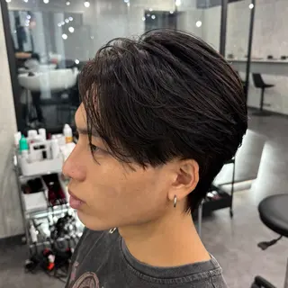 メンズ LAVEL 渋谷店所属・ふーか/韓国メンズ /カットモデル募集のヘアスタイル