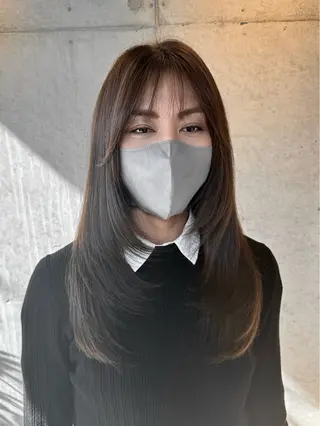 ロング カラー 【azure横浜】 🧸misaki🌸のヘアスタイル