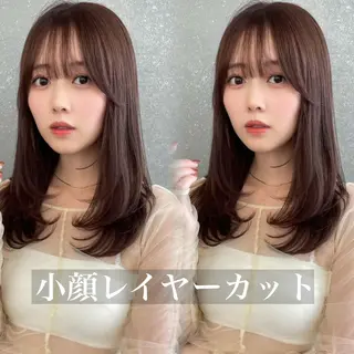 ロング 谷川が作る熊本1🥇 レイヤーカットのヘアスタイル