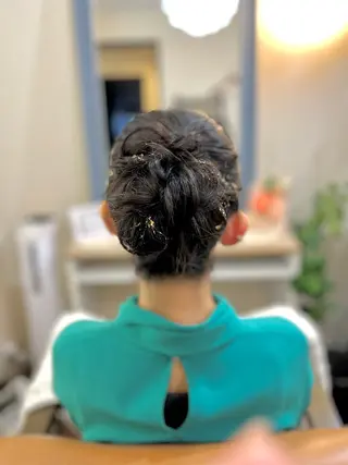 ヘアアレンジ 似合わせヘアメイク 💐オダギリチアキのヘアスタイル