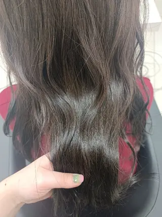 ロング 【縮毛矯正/レディー スカット】美涼🎀のヘアスタイル