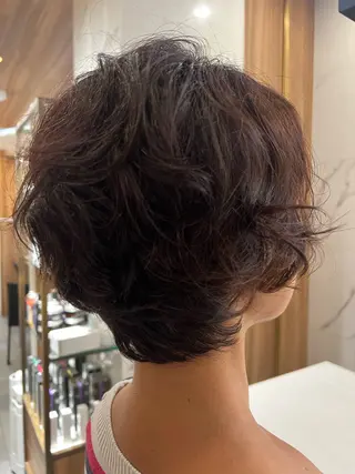 ショート 村中 逸紀のヘアスタイル