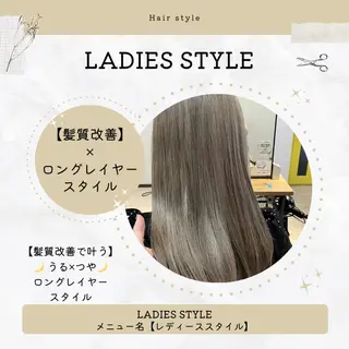 ロング カラー corte【コルテ】所属・ナオイ ユウキのヘアスタイル