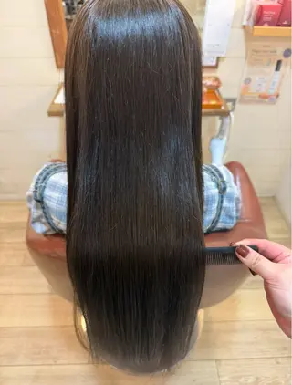 ロング suzu☺︎ 髪質改善/ストレートのヘアスタイル
