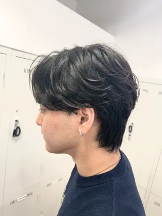 ミディアム メンズ ♠️メンズ特化／ 社 由樹♠️のヘアスタイル