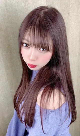 ロング カラー アールバイニーナ所属・R by NINA アールバイニーナのヘアスタイル