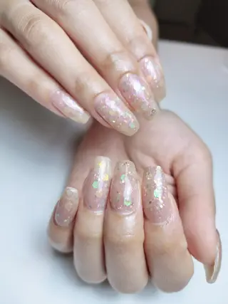 ロング ネイル ☺︎山部 志麻☺︎のネイルデザイン